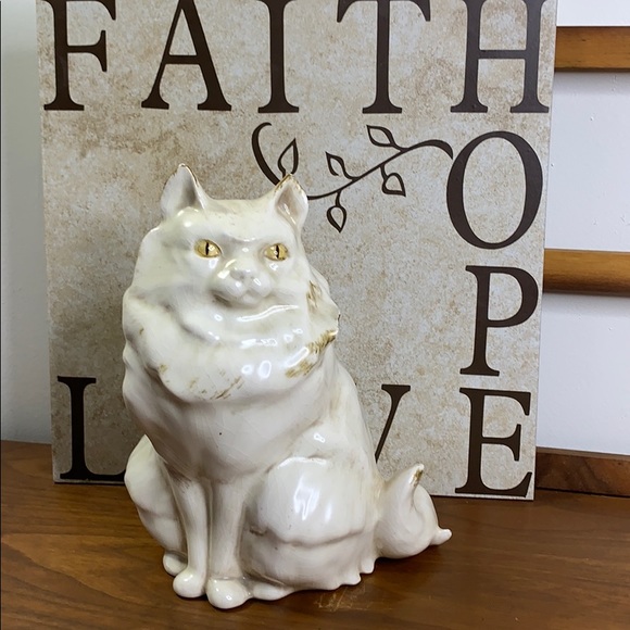 Other - Vintage Ceramic Persian Kitty Cat Decor